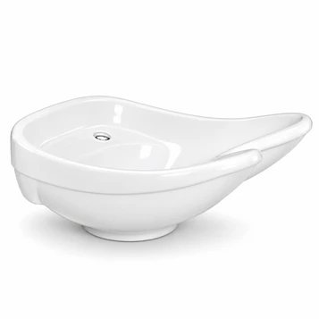 Trevi II White Ceramic Basin