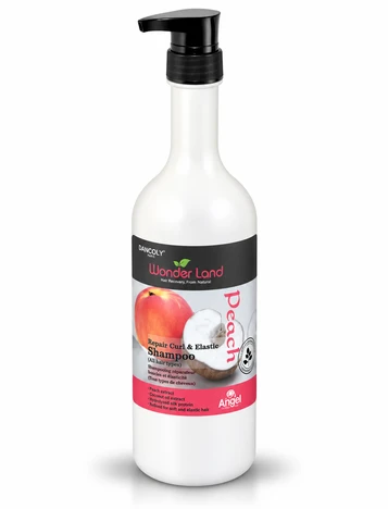 Angel WonderLand  Peach Curl & Elastic Shampoo 1litre
