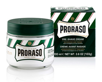 PRORASO Pre Shaving Cream Refresging & Toning  100g