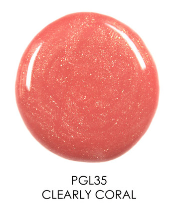 Palladio Herbal Lip Gloss - Clearly Coral