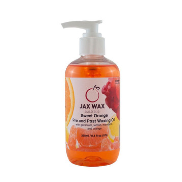 Jax Wax Sweet Orange Pre & Post Wax Oil - 250ml Jax Wax Sweet Orange Pre & Post Wax Oil - 250ml