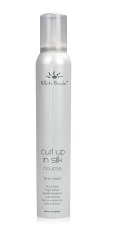 White Sands Curl Up In Silk Mousse Firm Hold 200g
