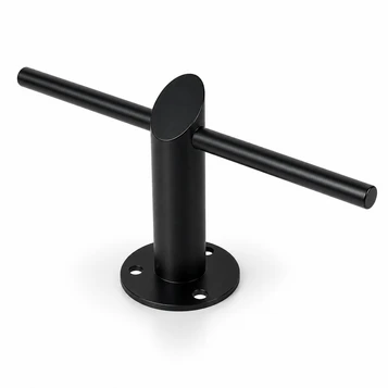 Cross Footrest - Black