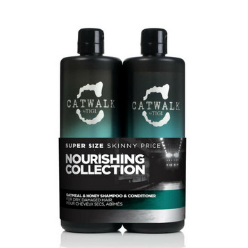 Tigi Catwalk Oatmeal & Honey 750ml Duo