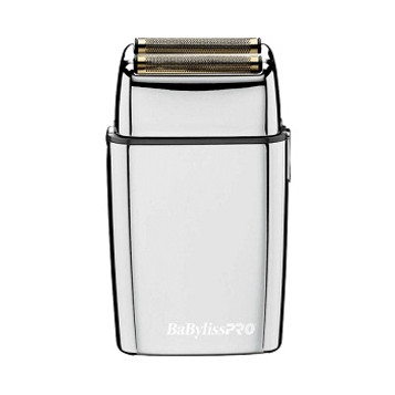 Babyliss Pro FoilFX02 Silver Double Foil Shaver FXFS2 Babyliss Pro FoilFX02 Silver Double Foil Shaver FXFS2