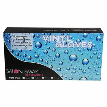 Salon Smart Vinyl gloves 100pcs - Large Salon Smart Vinyl gloves 100pcs - Large