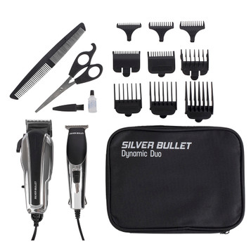 Silver Bullet Dynamic Duo Clipper & Trimmer Set Silver Bullet Dynamic Duo Clipper & Trimmer Set