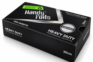 Handy Foils Heavy Duty Embossed Pre Cut Foil 500 Sheets