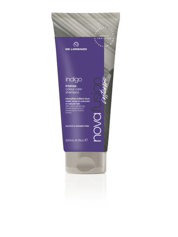 De Lorenzo Novafusion Intense Indigo Shampoo - 200ml De Lorenzo Novafusion Intense Indigo Shampoo - 200ml