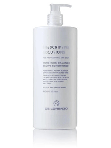 De Lorenzo Prescriptive Moisture Balance Revive Conditioner 960ml De Lorenzo Prescriptive Moisture Balance Revive Conditioner 960ml