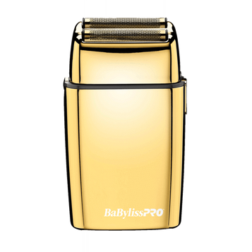 Babyliss Pro FoilFX02 Gold Double Foil Shaver FXFS2G Babyliss Pro FoilFX02 Gold Double Foil Shaver FXFS2G