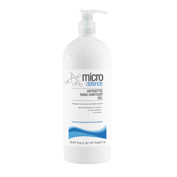 Caronlab Micro Defence Hand & Body Sanitising Gel 1Litre Caronlab Micro Defence Hand & Body Sanitising Gel 1Litre