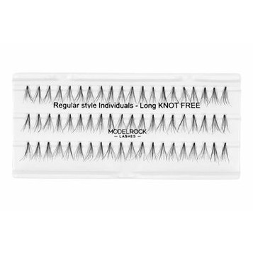MODELROCK Lashes Double Style Individuals - Long Knot Free MODELROCK Lashes Double Style Individuals - Long Knot Free