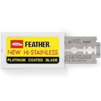 Feather Double Edged Blade 5 pack Feather Double Edged Blade 5 pack