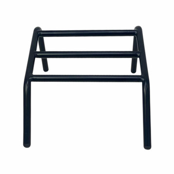 3 Bar Footrest - Black