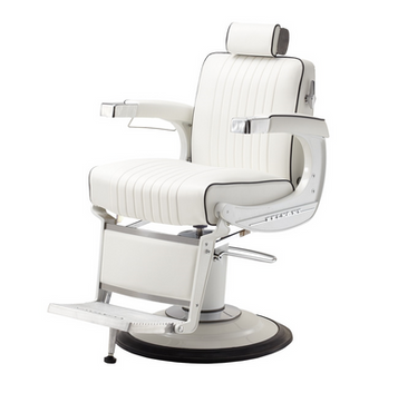 Takara Belmont  Apollo Elite White Barber Chair
