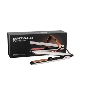Silver Bullet Powerline Titanium Hair Straightener - WHITE Silver Bullet Powerline Titanium Hair Straightener - WHITE