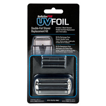 BabylissPro UVFoil Double-Foil Shaver Replacement Kit BabylissPro UVFoil Double-Foil Shaver Replacement Kit