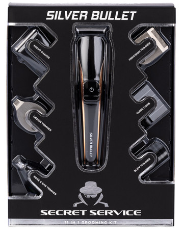 Silver Bullet Secret Service 11 In 1 Grooming Kit