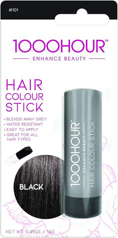 1000 Hour Hair Colour Stick 14g- Black 1000 Hour Hair Colour Stick 14g- Black