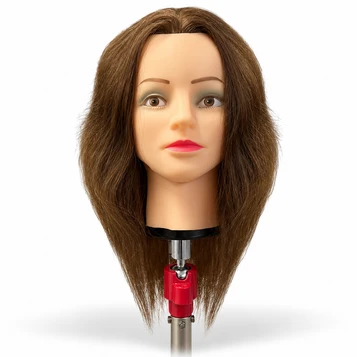 Mannequin Slip on - Medium Brown 100% Human Hair