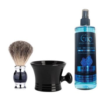 Shaving Kit-Black Bowl+Shaving Brush+Cologne Spray Shaving Kit-Black Bowl+Shaving Brush+Cologne Spray