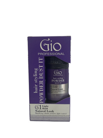 Gio Professional Hair Styling G1 Light Hold Dust It Powder 20g (PURPLE) Gio Professional Hair Styling G1 Light Hold Dust It Powder 20g (PURPLE)