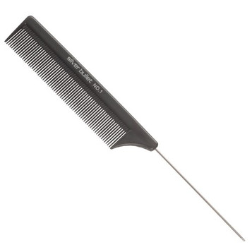 Silver Bullet Carbon Metal Tail Hair Comb Silver Bullet Carbon Metal Tail Hair Comb