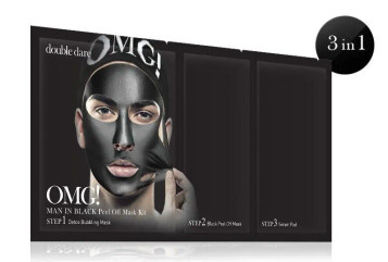 OMG! Man In Black Peel off Mask Kit OMG! Man In Black Peel off Mask Kit