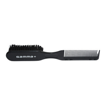 Gamma + Double Ended Plastic Fade Brush and Comb Gamma + Double Ended Plastic Fade Brush and Comb
