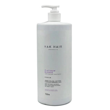NAK Signature Platinum Blonde Anti Yellow Treatment 1  Litre