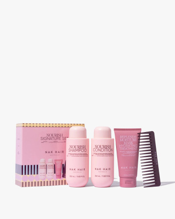 Nak Signature Nourish Hair Care Trio Pack + BONUS COMB