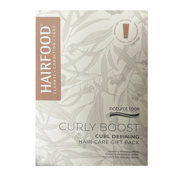 Natural Look Curly Boost Curl Defining Hair Care Gift Pack