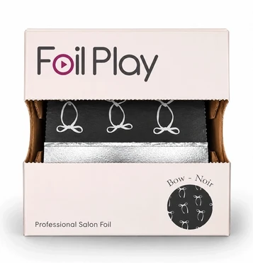 Foil Play Bow-Noir Professional Salon Foil – 500 Sheets
