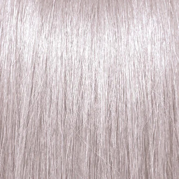 PRAVANA ChromaSilk Platinum Toner Platinum Lilac hair colour swatch showing a soft, cool platinum blonde with a delicate lilac tone.
