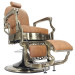 Havana Barber Chair - Antique Frame - Tan Upholstery Havana Barber Chair - Antique Frame - Tan Upholstery