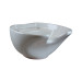Coral White Ceramic Basin