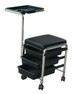 Manicure Stool - Black