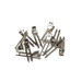 Double Prong Metal Pin Curl Clip 100pack Double Prong Metal Pin Curl Clip 100pack