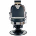 Havana Barber Chair - Chrome Frame - Black Upholstery Havana Barber Chair - Chrome Frame - Black Upholstery
