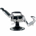Havana Barber Chair - Chrome Frame - Black Upholstery Havana Barber Chair - Chrome Frame - Black Upholstery
