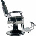 Havana Barber Chair - Chrome Frame - Black Upholstery Havana Barber Chair - Chrome Frame - Black Upholstery