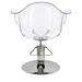 Erica Styling Chair Clear - Hydraulic