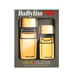 Babyliss Pro LimitedFX Collection Double & Single Foil Shaver Set Gold Babyliss Pro LimitedFX Collection Double & Single Foil Shaver Set Gold