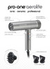 Pro-One Aerolite Professional Ceramic & Ionic Hair Dryer-Titanium Pro-One Aerolite Professional Ceramic & Ionic Hair Dryer-Titanium