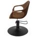 Zelda Tan Styling Chair - Hydraulic  *Factory 2nd Clearance*