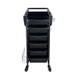 Jasper Black 6 Drawer Hairdressing Beauty Trolley