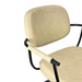 Chelsea Sand Upholstery - Black Frame Styling Chair - Hydraulic Chelsea Sand Upholstery - Black Frame Styling Chair - Hydraulic
