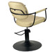Chelsea Sand Upholstery - Black Frame Styling Chair - Hydraulic