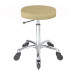 Turbo Stool Sand - Chrome Base - Click'n Clean Castor Wheels Turbo Stool Sand - Chrome Base - Click'n Clean Castor Wheels